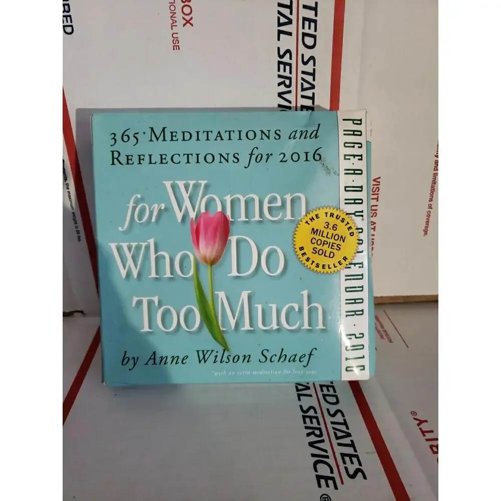 Meditations for Women Who Do Too Much Anne Schaef Page-A-Day Calendar 2016 #191